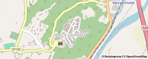 Mappa Rocca Grimalda