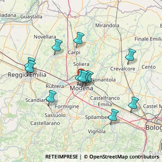 Mappa Tangenziale Nord Luigi Pirandello, 41122 Modena MO, Italia (14.50333)