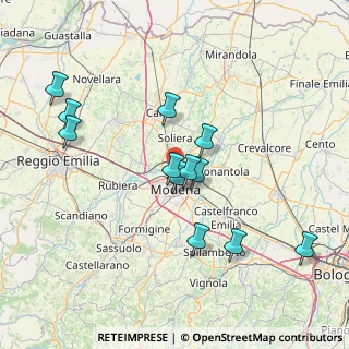Mappa Tangenziale Nord Luigi Pirandello, 41122 Modena MO, Italia (14.51)