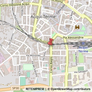 Mappa Corso Bagni, 54, 15011 Acqui Terme, Alessandria (Piemonte)