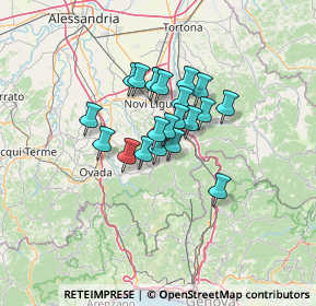 Mappa Localita zerbetta, 15066 Gavi AL, Italia (8.5555)