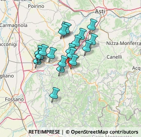 Mappa Diano D'alba, 12055 Diano d'Alba CN, Italia (10.985)