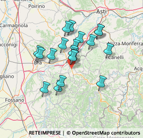 Mappa Diano D'alba, 12055 Diano d'Alba CN, Italia (11.67789)