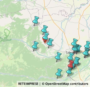 Mappa Via Tetti Elia, 12036 Revello CN, Italia (10.1055)