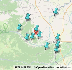 Mappa Via Tetti Elia, 12036 Revello CN, Italia (7.43923)