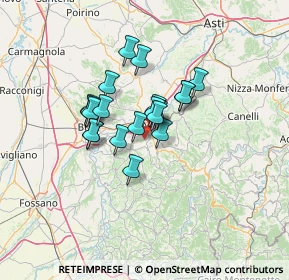Mappa Strada Baresane, 12051 Alba CN, Italia (9.2745)