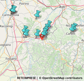 Mappa Strada Baresane, 12051 Alba CN, Italia (15.76923)