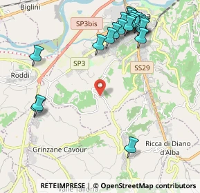 Mappa Strada Baresane, 12051 Alba CN, Italia (2.5545)