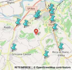 Mappa Strada Baresane, 12051 Alba CN, Italia (2.34727)