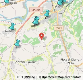 Mappa Strada Baresane, 12051 Alba CN, Italia (2.95333)