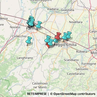 Mappa Via G. Marconi, 42021 Bibbiano RE, Italia (13.88188)