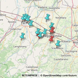 Mappa Via G. Marconi, 42021 Bibbiano RE, Italia (12.58214)