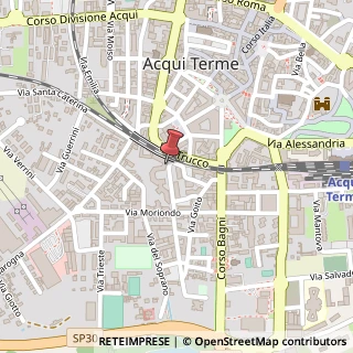 Mappa Via Salvo D'Acquisto, 32, 15011 Acqui Terme, Alessandria (Piemonte)