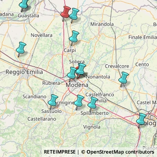Mappa Via Germania, 41122 Modena MO, Italia (19.85214)