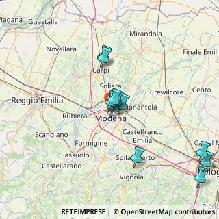 Mappa Strada Sant'Anna, 41122 Modena MO, Italia (14.84455)