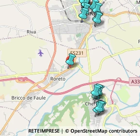 Mappa SS 231, 12062 Cherasco CN, Italia (2.8155)