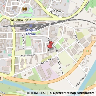 Mappa Via San Lazzaro, 18, 15011 Acqui Terme, Alessandria (Piemonte)