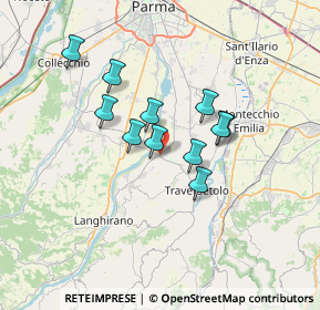 Mappa SP 16, 43029 Traversetolo PR (5.33091)