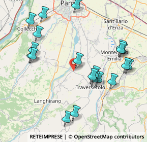 Mappa SP 16, 43029 Traversetolo PR (9.094)