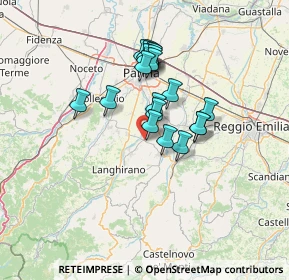 Mappa SP 16, 43029 Traversetolo PR (10.743)