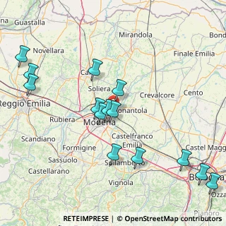 Mappa Via Enrico Caruso, 41122 Modena MO, Italia (18.40357)