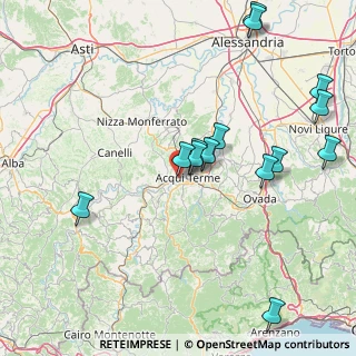 Mappa Via Circonvallazione, 15100 Acqui Terme AL, Italia (18.33571)