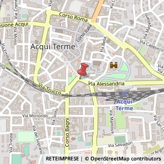 Mappa Via Alessandria, 4, 15011 Acqui Terme, Alessandria (Piemonte)