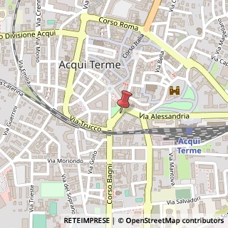 Mappa Via Monteverde, 42, 15011 Acqui Terme, Alessandria (Piemonte)
