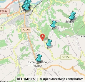 Mappa Fraz. Madonna di Como, 12051 Alba CN, Italia (2.74462)