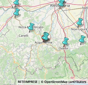 Mappa Via Alessandria, 15011 Acqui Terme AL, Italia (18.75333)