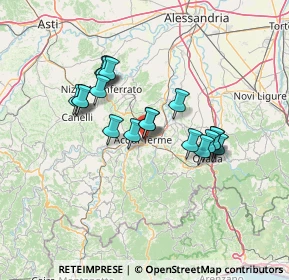 Mappa Via Alessandria, 15011 Acqui Terme AL, Italia (11.61526)