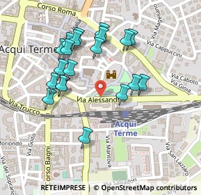 Mappa Via Alessandria, 15011 Acqui Terme AL, Italia (0.228)