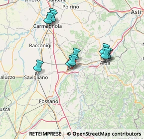 Mappa Cherasco - Via Langhe, 12062 Cherasco CN, Italia (13.00545)