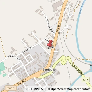 Mappa Via Don Carlo Roagna, 2, 12062 Cherasco, Cuneo (Piemonte)