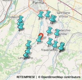 Mappa Mamiano, 43123 Traversetolo PR, Italia (7.439)