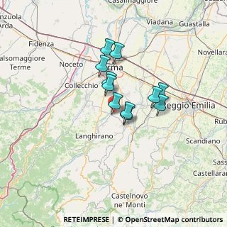 Mappa Mamiano, 43123 Traversetolo PR, Italia (9.47273)