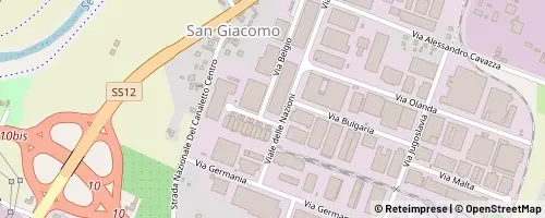 Mappa Modena