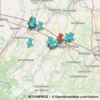 Mappa Via Col di Lana, 42021 Bibbiano RE, Italia (13.80813)