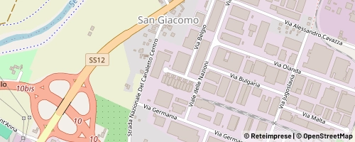 Mappa Modena