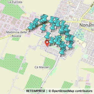 Mappa Via Colombo, 41015 Nonantola MO, Italia (0.41034)