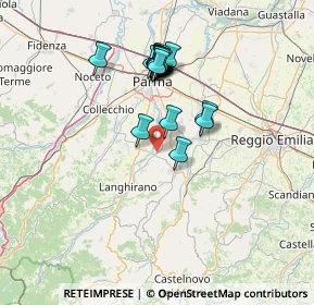 Mappa Via del Parma, 43029 Traversetolo PR, Italia (12.43389)