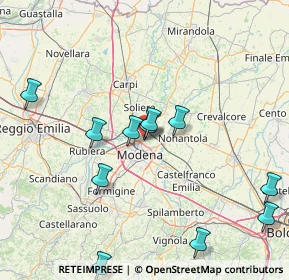 Mappa Via Bulgaria, 41122 Modena MO, Italia (20.36692)