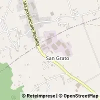 Mapa Revello
