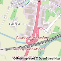 Kaart Campogalliano