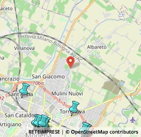 Mappa Stradello Bertola, 41122 Modena MO, Italia (3.85)