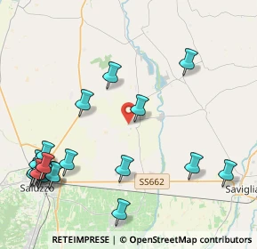 Mappa Vicolo Campagna, 12030 Scarnafigi CN, Italia (5.5225)