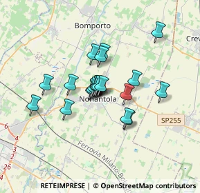 Mappa Vía 8 Marzo, 41015 Nonantola MO, Italia (2.4715)