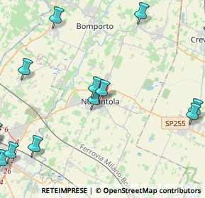 Mappa Vía 8 Marzo, 41015 Nonantola MO, Italia (6.89765)