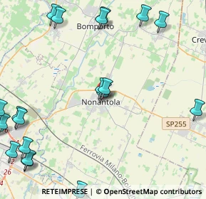 Mappa Vía 8 Marzo, 41015 Nonantola MO, Italia (6.259)
