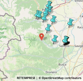 Mappa Via Santa Croce, 12034 Paesana CN, Italia (16.986)